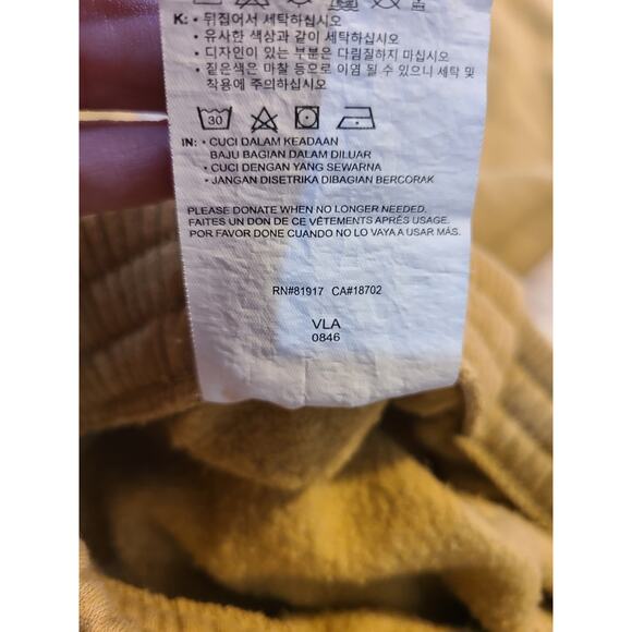 Converse youth large 12 to 13 yrs tan hoodie and sweatpants set - Picture 10 of 10